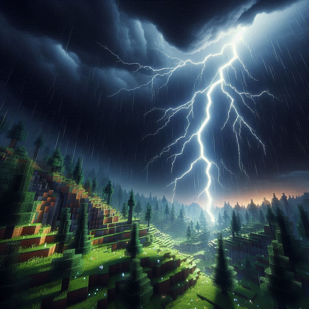 Minecraft Lightning Design Скачать Lightning Effect — Minecraft Моды — MetaMods