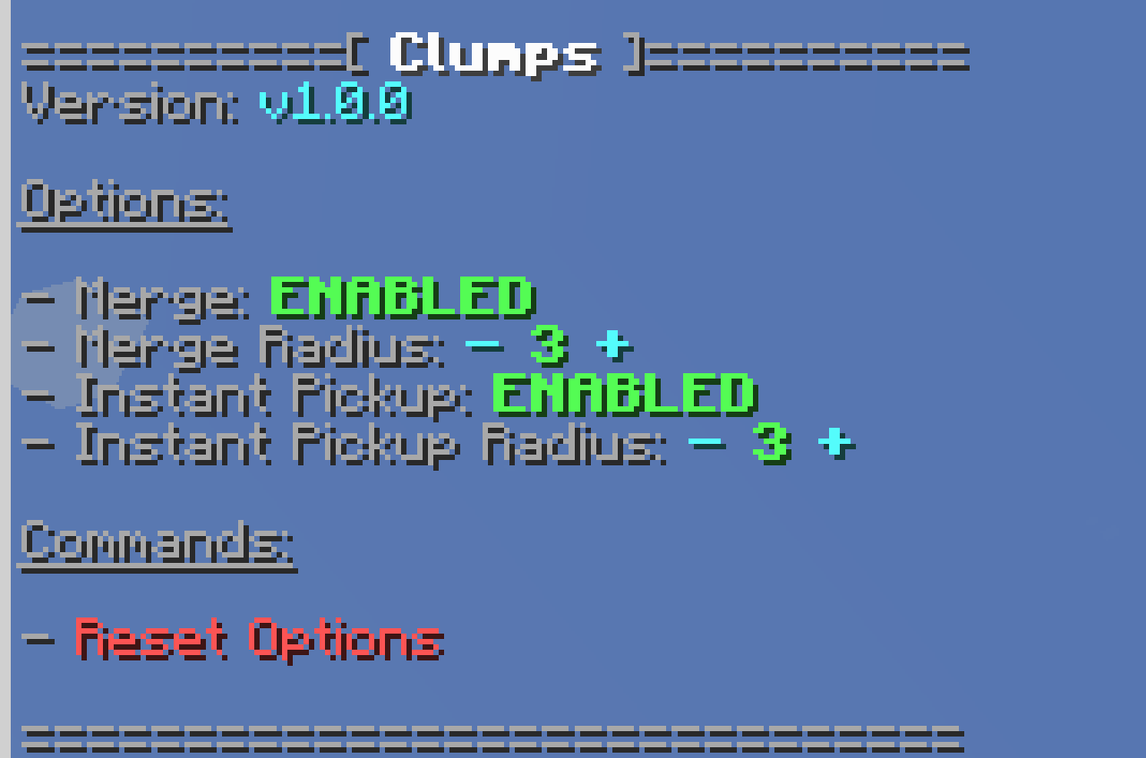 Clumps