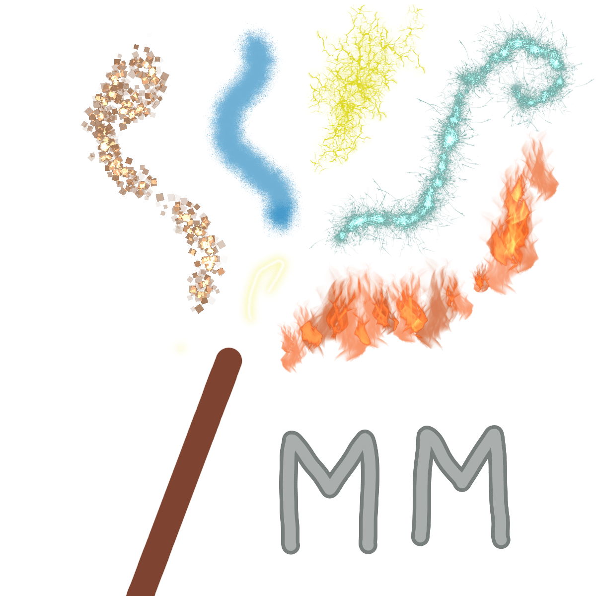 Wands and Spells (Fabric)