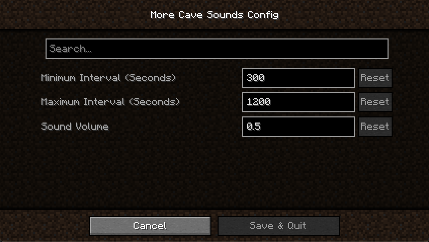 Скачать More Cave Sounds — Minecraft Моды — MetaMods