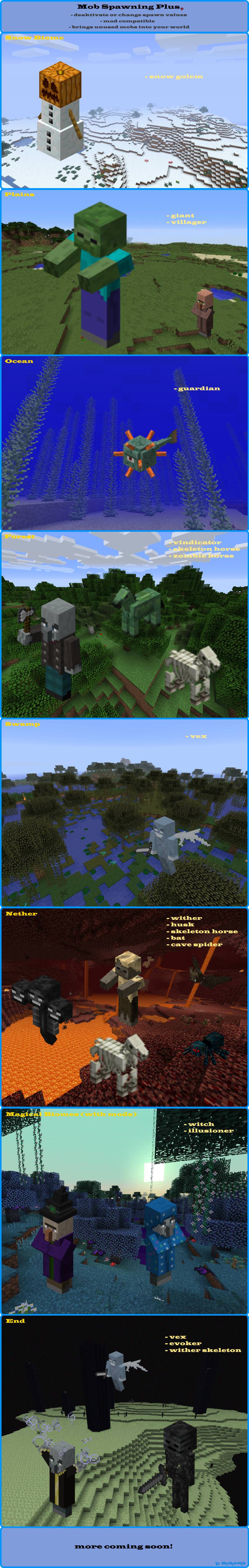 Mob Spawning Plus