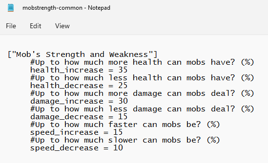 Mob Strength