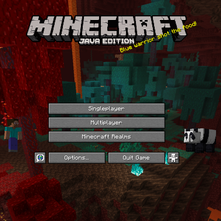 Mobs Main Menu