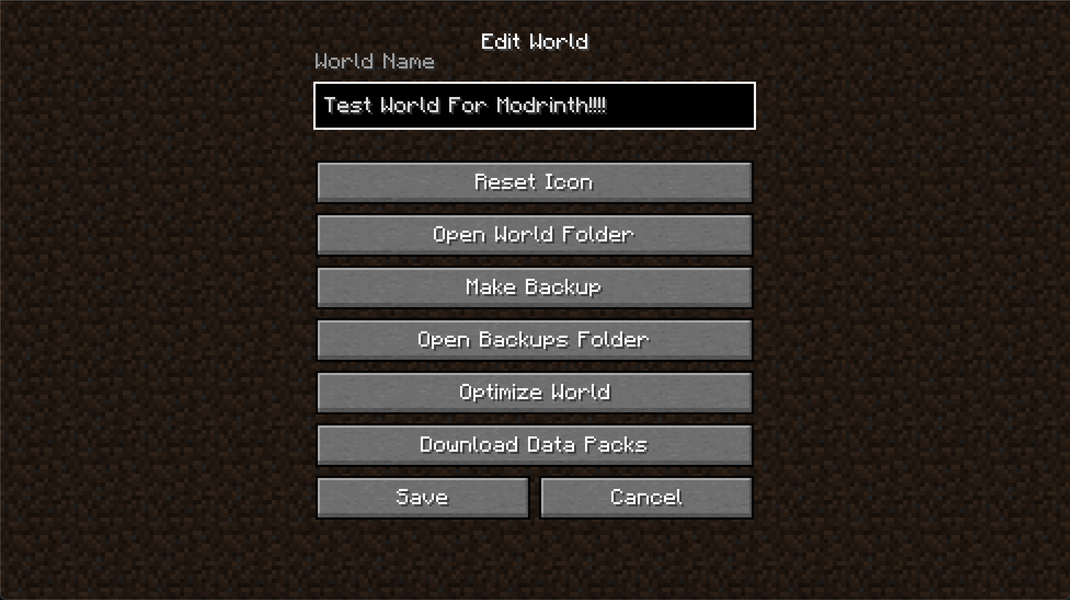 Mod Manager By OrigamiKing3612