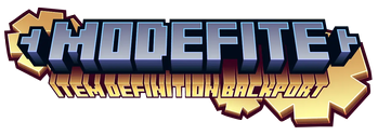 Modefite - Item Definition Backport