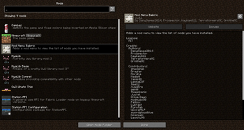 Mod Menu Babric