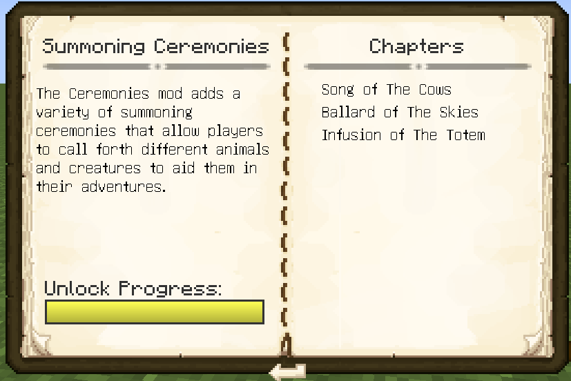 More Ceremonies (Totemic)