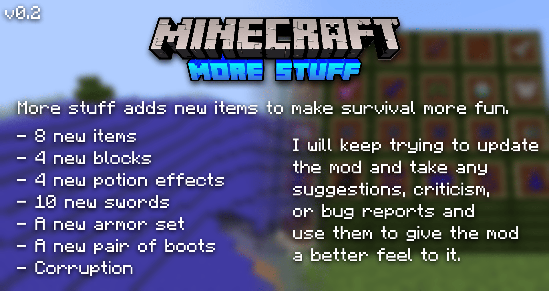 Скачать More Stuff - Swords, Tools, Armor, and More (Discontinued ...