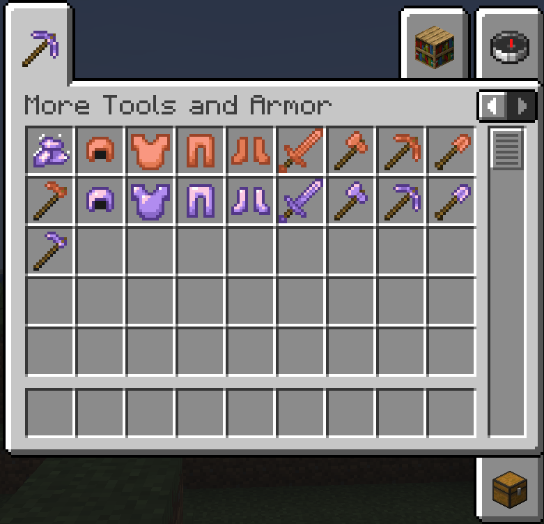 More Tools and Armor