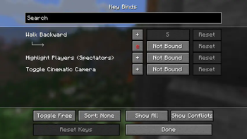 Multi Key Bindings