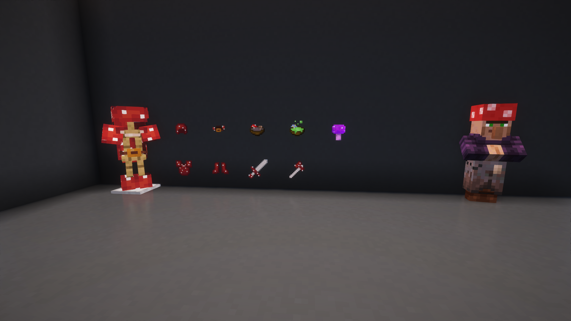 Mushroom Villager Trader