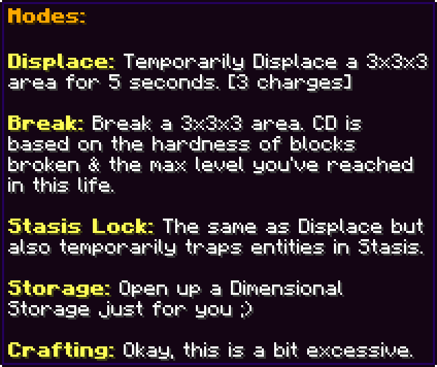 Origins: Architect Origin