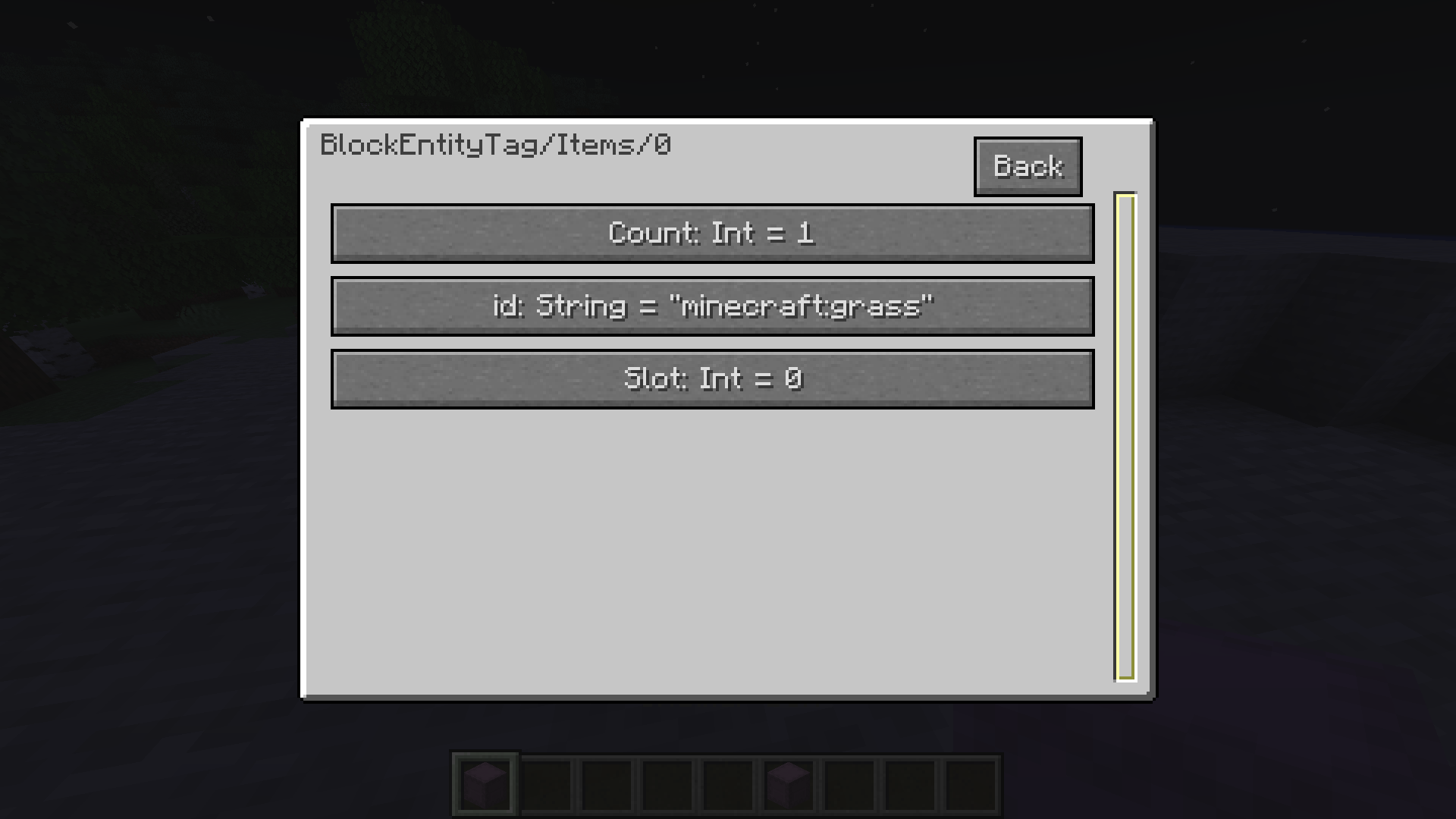 NBT Viewer