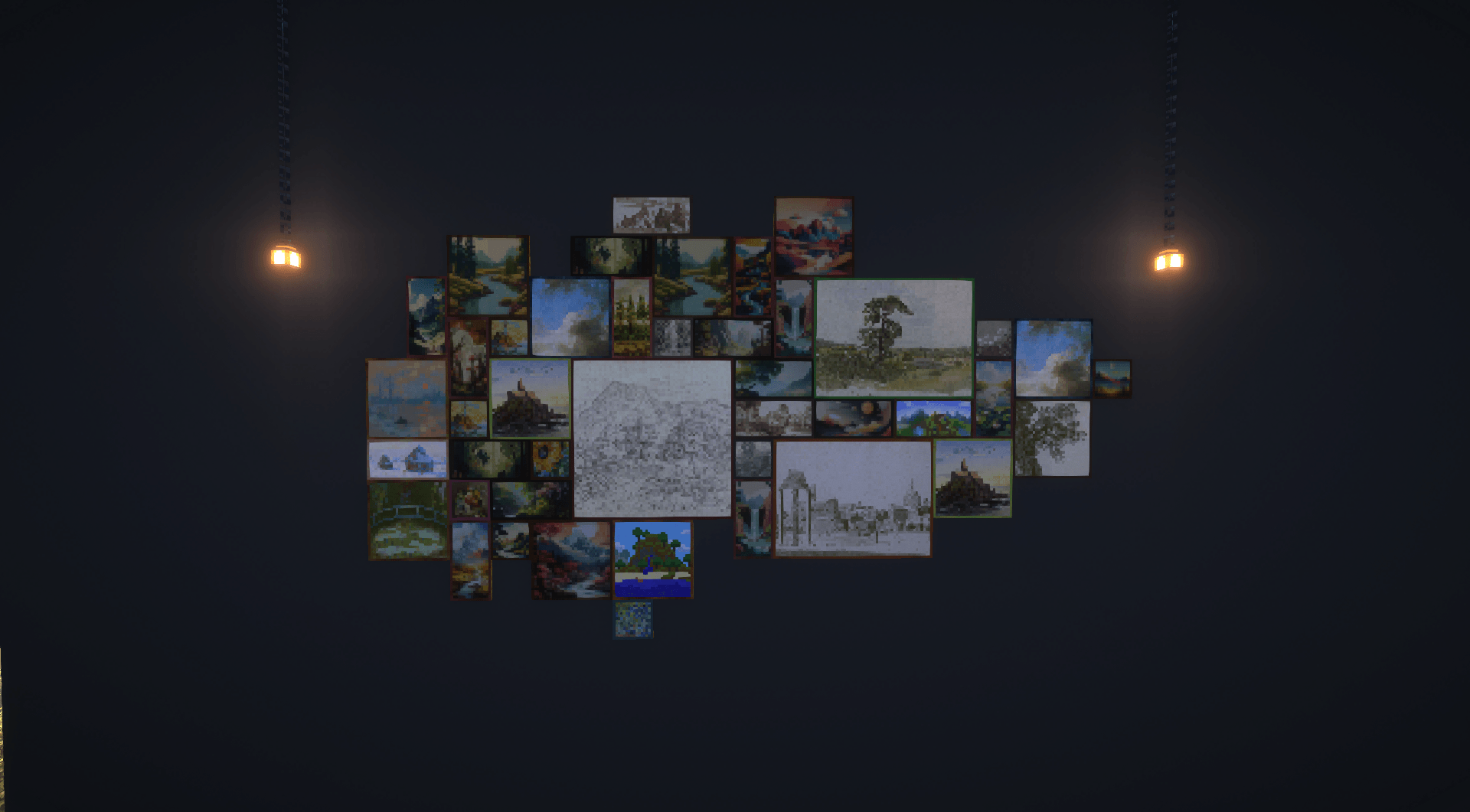 Nebulus Nature Paintings