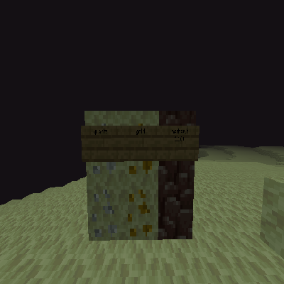 Nether Ores In End