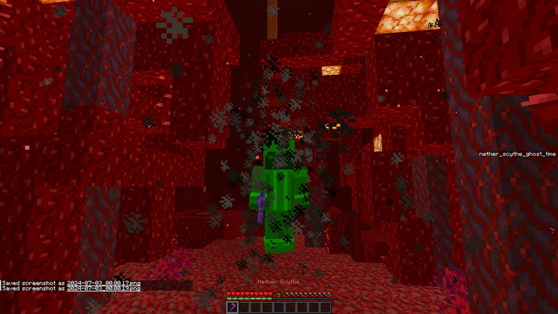 Nether Scythe DataPack