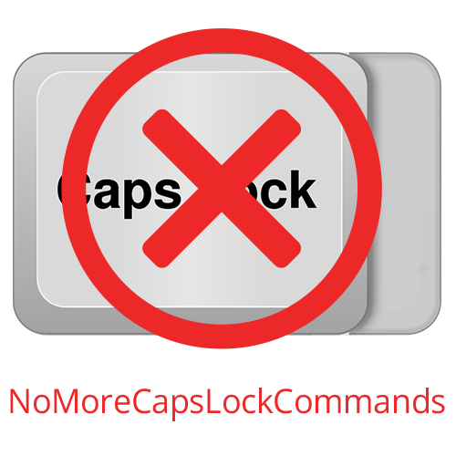 NMCLC (NoMoreCapsLockCommands)