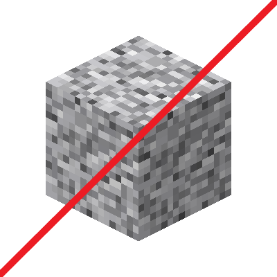 No Andesite, Diorite, Granite