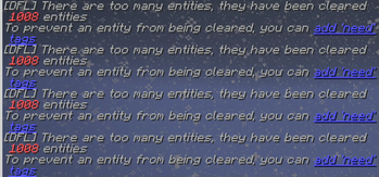 no entity lag