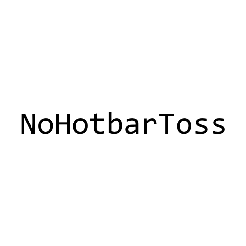 NoHotbarToss