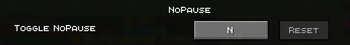No Pause