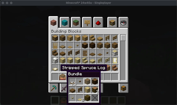 Old Bundle UI