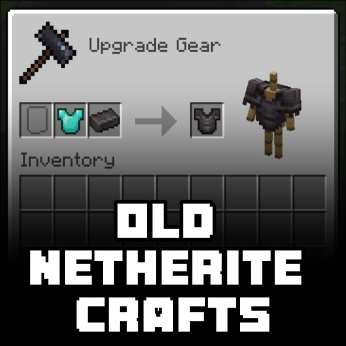 Old Netherite Crafts(Fabric)