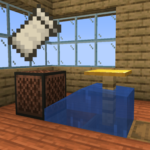 One Block Fish Farm [Fabric]