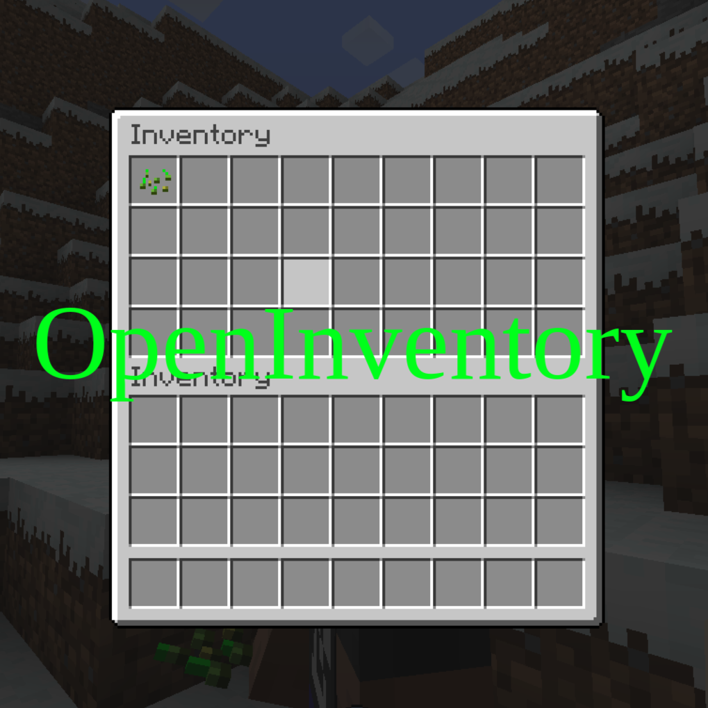 OpenInventory