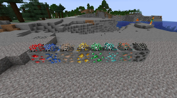 Ore Silverfish Mod
