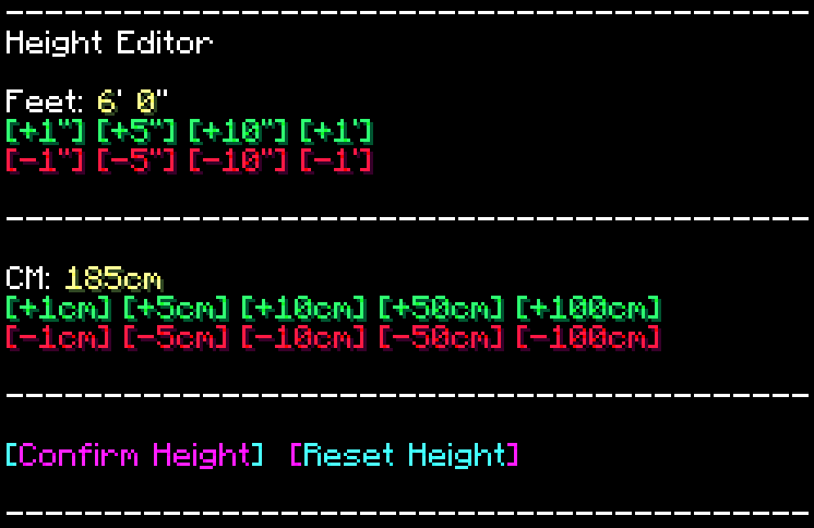 oSzoukaua's: Real Height