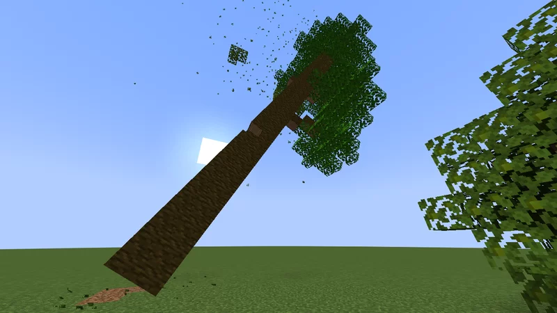 Physical Falling Trees