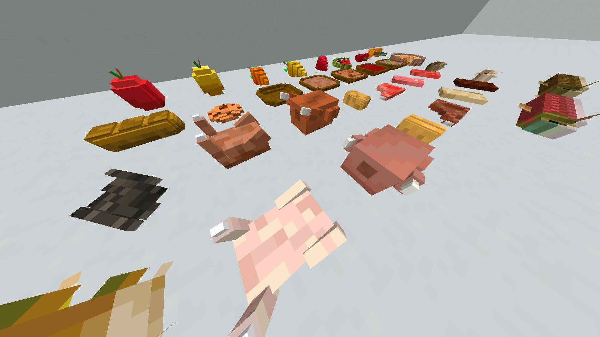 Addons Placeable 3D Food — Minecraft Mods — MetaMods