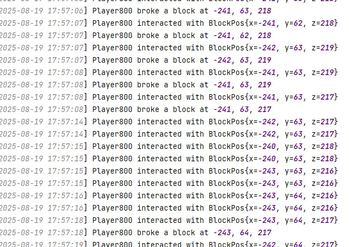 Player Action Tracker