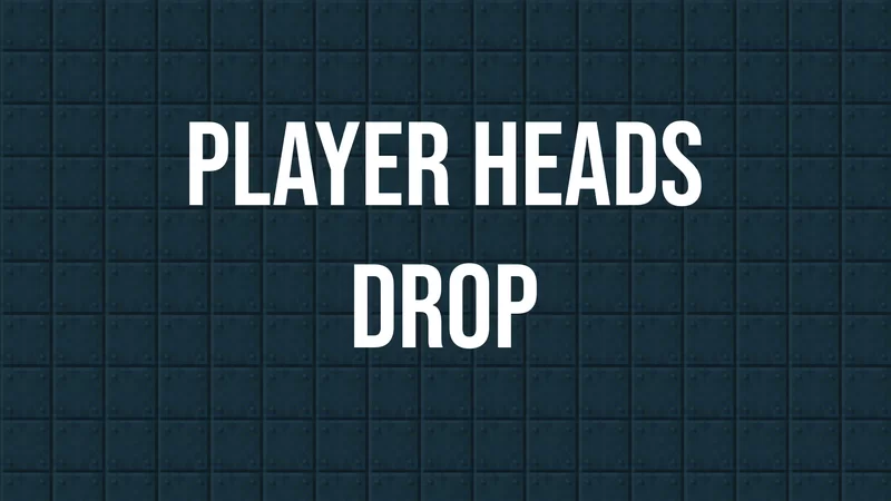 Player Heads Drop
