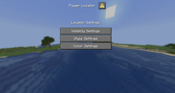 Player Locator Settings