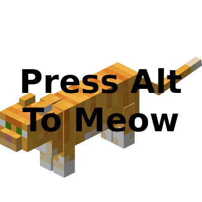 Press Alt To Meow