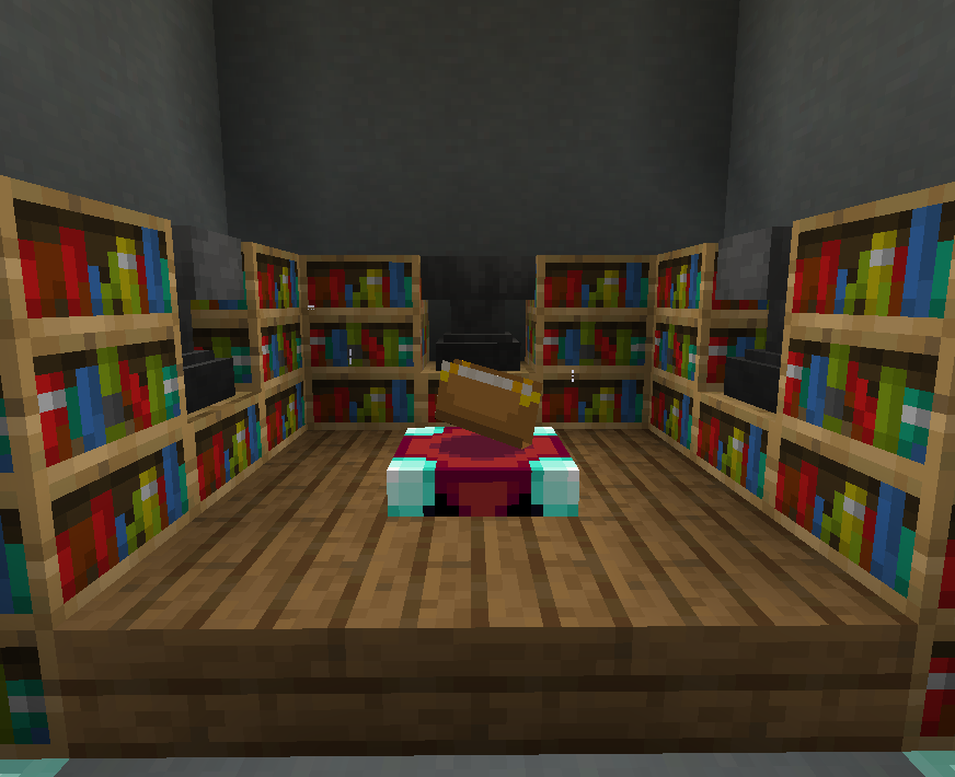 Transparent Blocks In Enchant Area [PurpurPack]