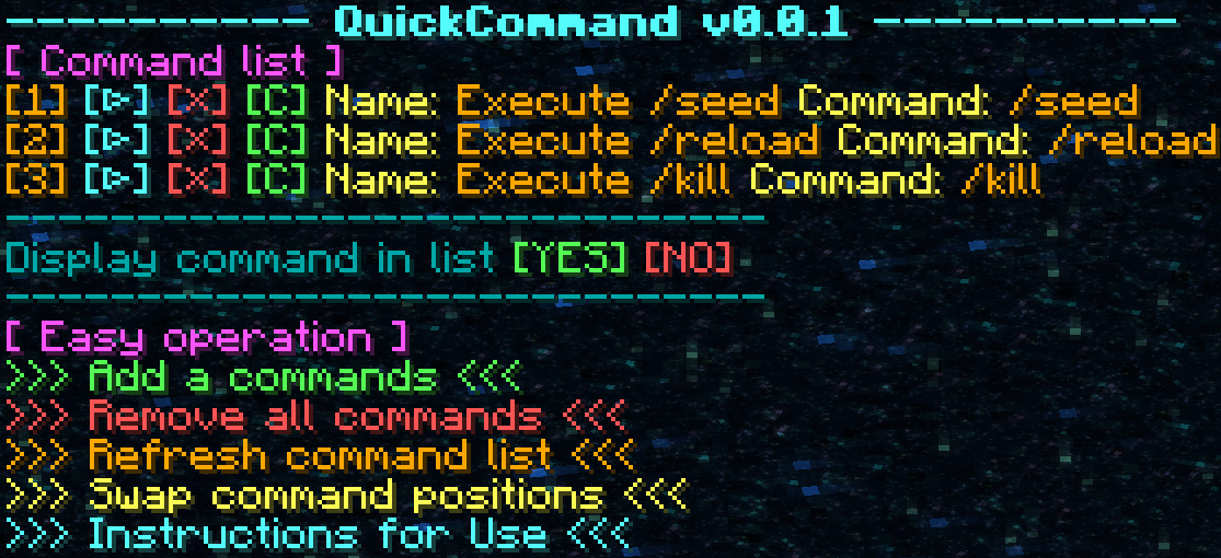 QuickCommand