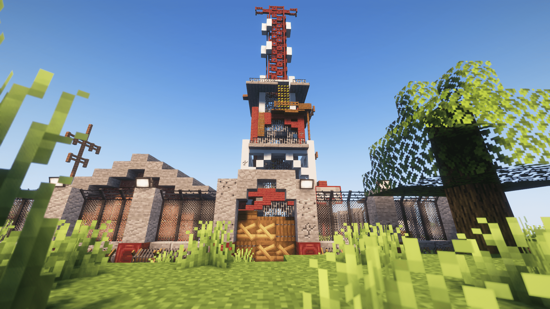 Radio Towers and Doomsday decorations