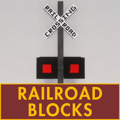 Railroad Blocks Fabric