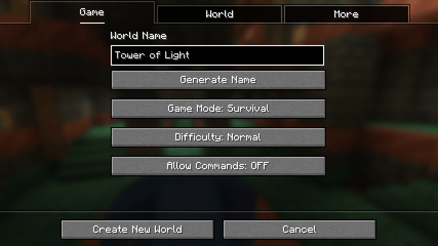 Random World Name