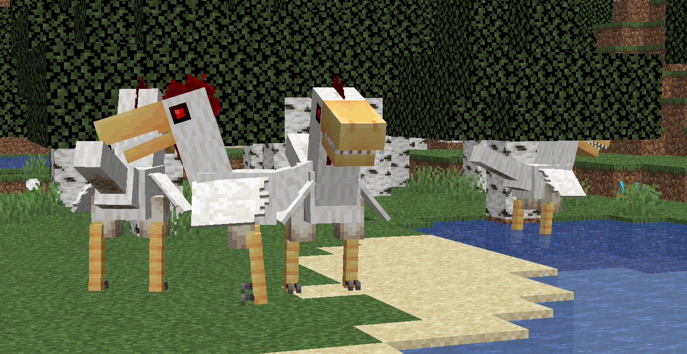 Скачать Raptor Chickens — Minecraft Моды — MetaMods