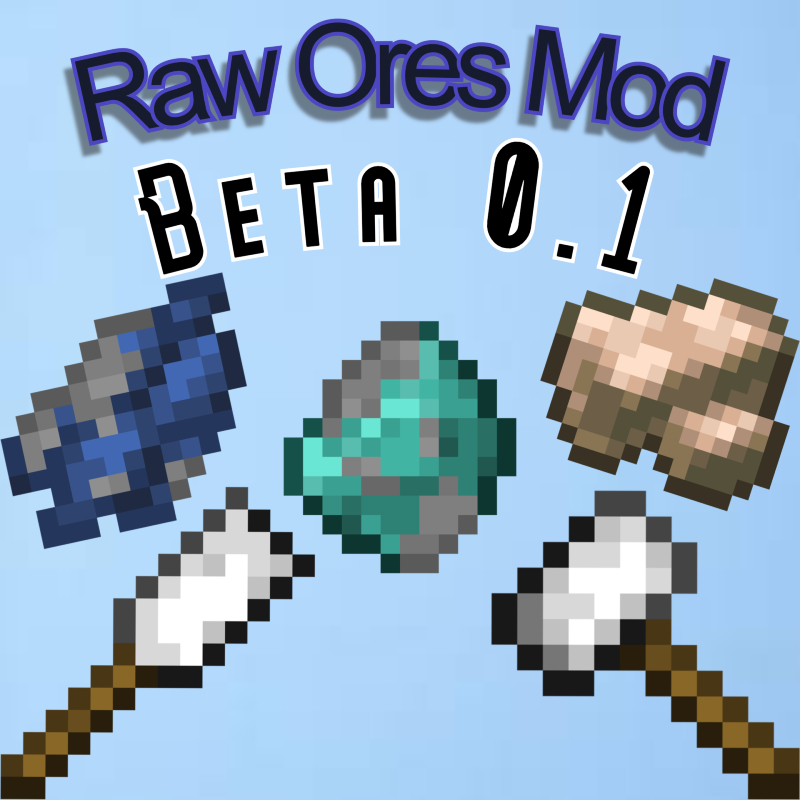 Raw Ores Mod