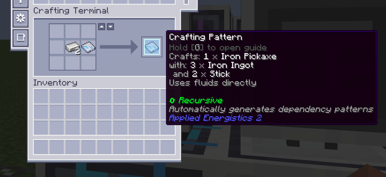 RecursiveAE2PatternProvider