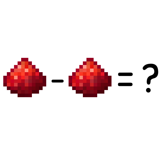 Redstone Minus Redstone