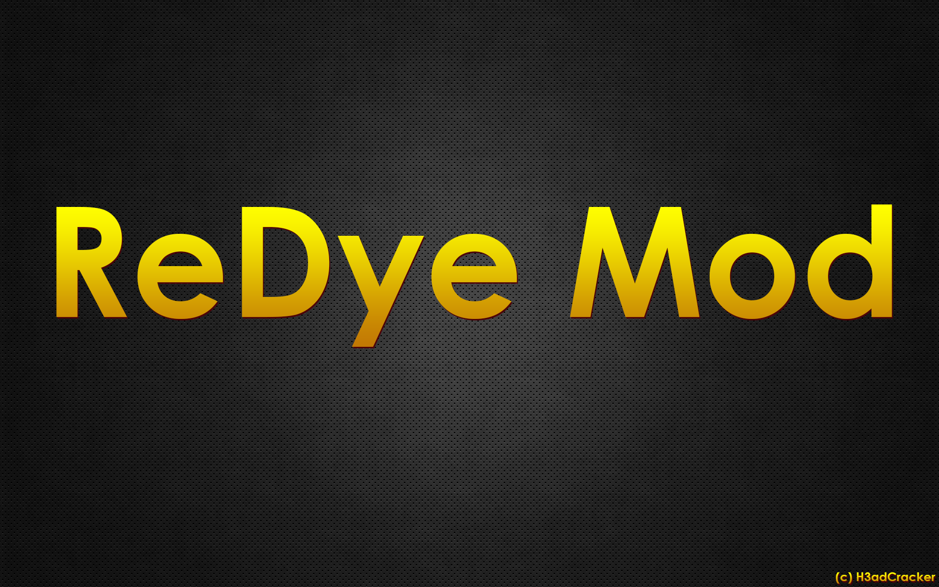 ReDye Mod