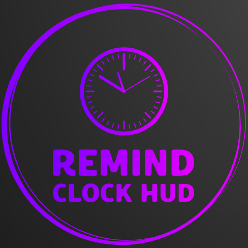 RemindClockHUD