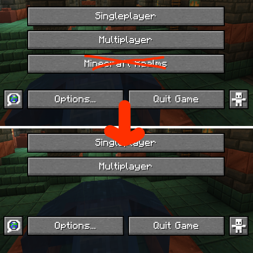 Remove MCRealms
