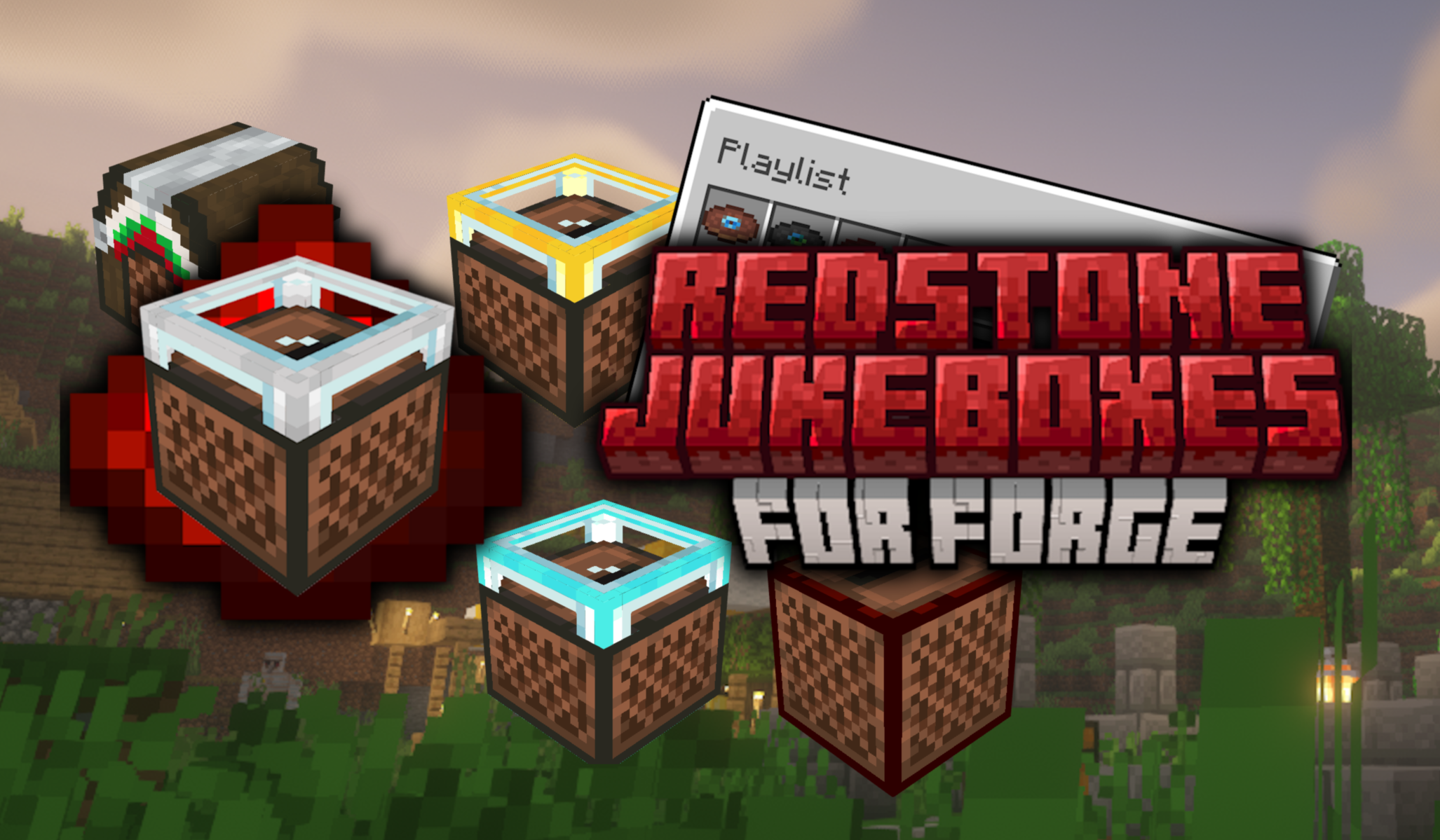 Redstone Jukeboxes